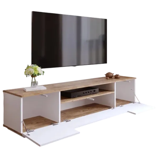 Тумба под телевизор Trendy FR7-AW 44.6 x 180 x 44.5см / ДСП photo 6