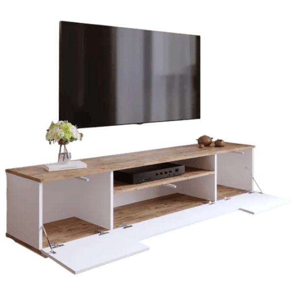 Тумба под телевизор Trendy FR7-AW 44.6 x 180 x 44.5см / ДСП photo 6