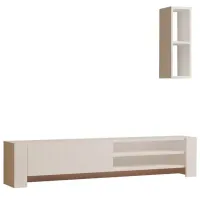 Seturi zona TV Trendy Naz 33 cm x 26.8 cm x 160 cm / White