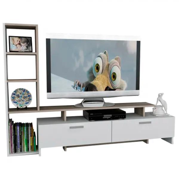 Seturi zona TV Trendy Simal 29.8 cm x 22 cm x 168 cm / White photo 2