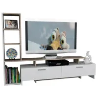 Seturi zona TV Trendy Simal 29.8 cm x 22 cm x 168 cm / White photo 2