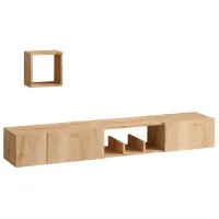 Seturi zona TV Trendy Avior 25 cm x 32 cm x 180 cm / Stejar Sonoma photo 2