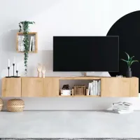 Seturi zona TV Trendy Avior 25 cm x 32 cm x 180 cm / Stejar Sonoma photo 5