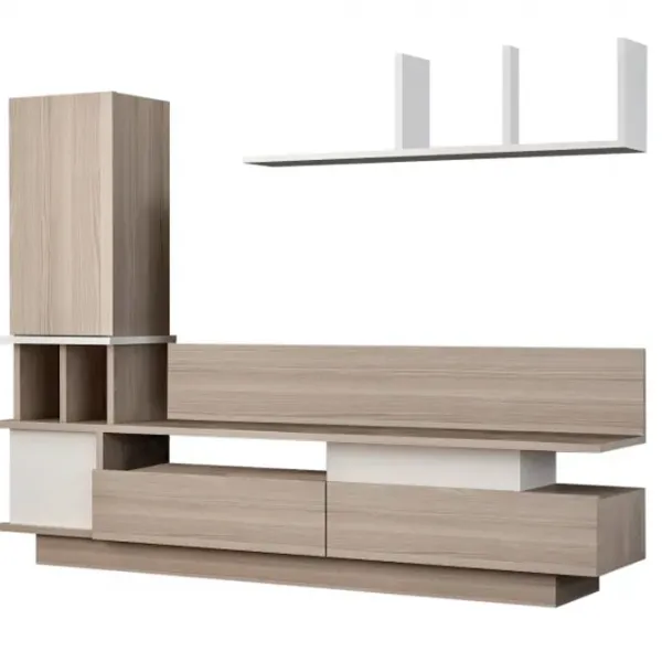 Seturi zona TV Trendy Como 171.1 cm x 31.5 cm x 149 cm / Stejar Sonoma photo 1