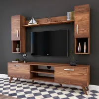 Seturi zona TV Trendy M27 180 cm x 35 cm x 284 cm / Brown photo 2