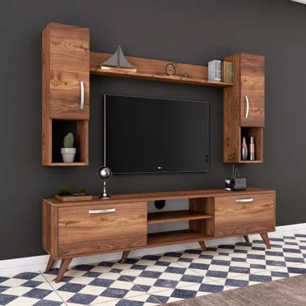 Комплекты ТВ-зона Trendy M27  180 см x 35 см x 284 см / Коричневый photo 3