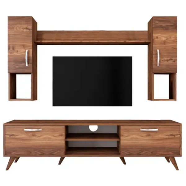 Комплекты ТВ-зона Trendy M27  180 см x 35 см x 284 см / Коричневый photo 6