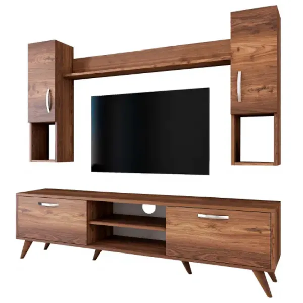 Комплекты ТВ-зона Trendy M27  180 см x 35 см x 284 см / Коричневый photo 7