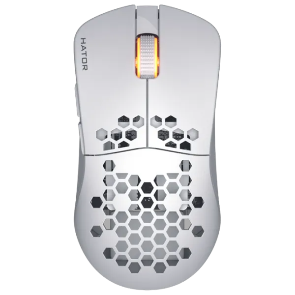Mouse Hator Stellar PRO Wireless USB / White photo 1