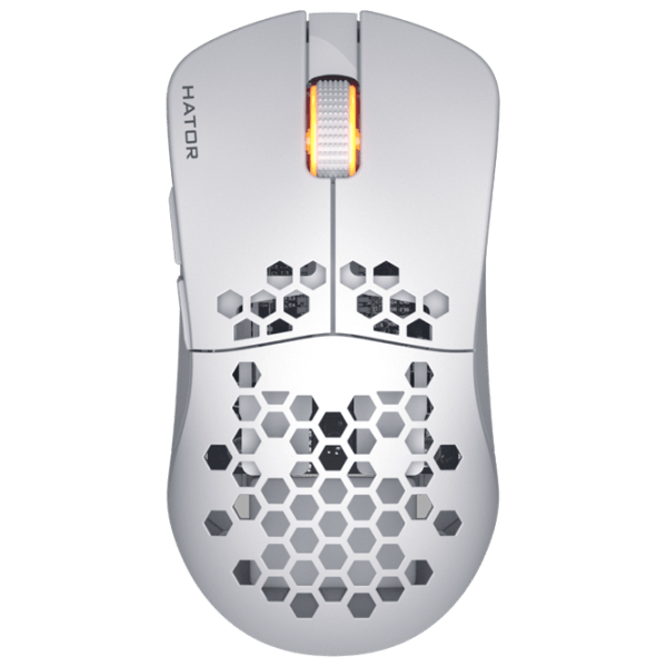 Mouse Hator Stellar PRO Wireless USB / White photo 1