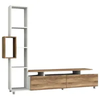 Seturi zona TV Trendy TULIP 166.7 cm x 29.5 cm x 160 cm / Brown