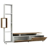 Seturi zona TV Trendy TULIP 166.7 cm x 29.5 cm x 160 cm / Brown photo 2