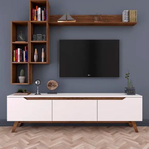 Комплекты ТВ-зона Trendy TV M16 48.6 см x 35 см x 180 см / Белый photo 4