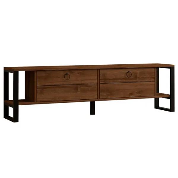 Комплекты ТВ-зона Trendy Melis 45 см x 30 cм x 160 см / Коричневый photo 4