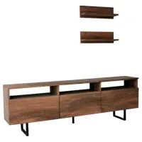 Комплекты ТВ-зона Trendy Onda 40 см x 30 cм x 170 см / Коричневый