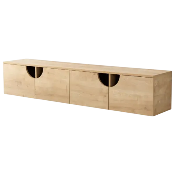 Тумба под телевизор Trendy Grotte 45 x 180 x 35см / ДСП photo 1