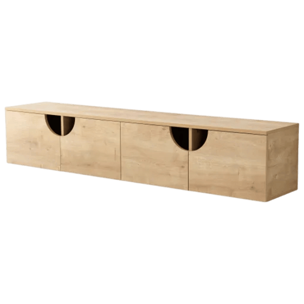 Тумба под телевизор Trendy Grotte 45 x 180 x 35см / ДСП photo 1