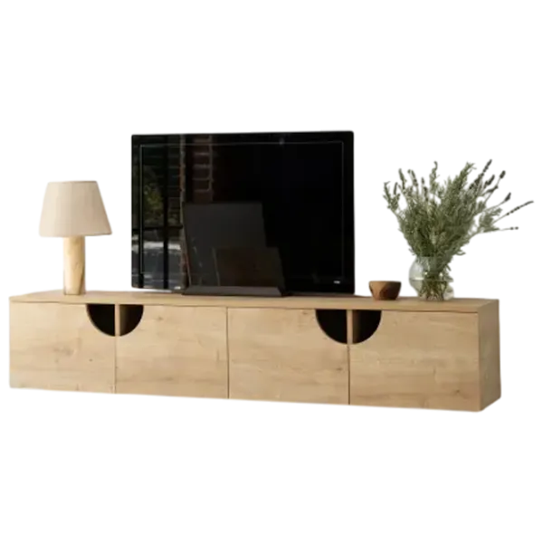 Тумба под телевизор Trendy Grotte 45 x 180 x 35см / ДСП photo 5