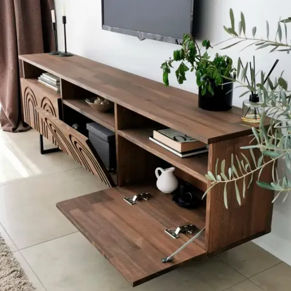 Комплекты ТВ-зона Trendy Helen 40 см x 30 cм x 170 см / Коричневый photo 4