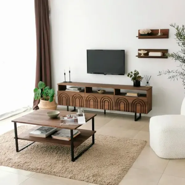 Комплекты ТВ-зона Trendy Helen 40 см x 30 cм x 170 см / Коричневый photo 6