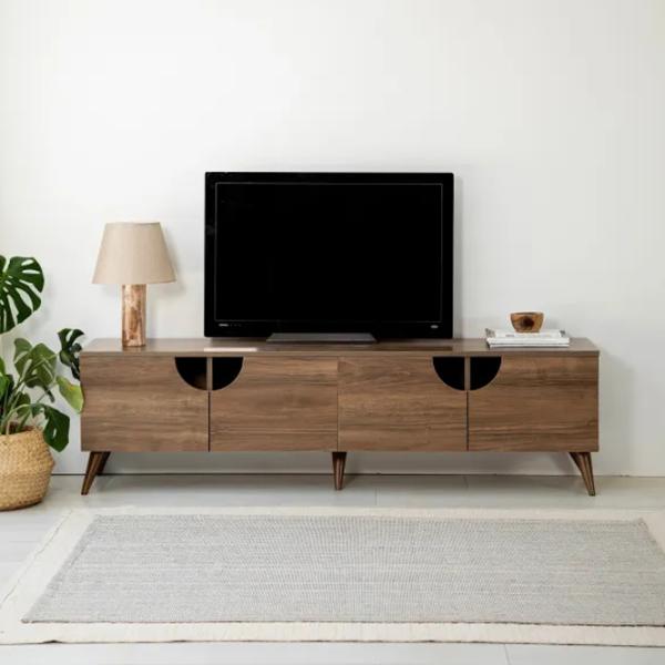 Тумба под телевизор Trendy Grotte v2 50 x 180 x 35см / ДСП photo 2