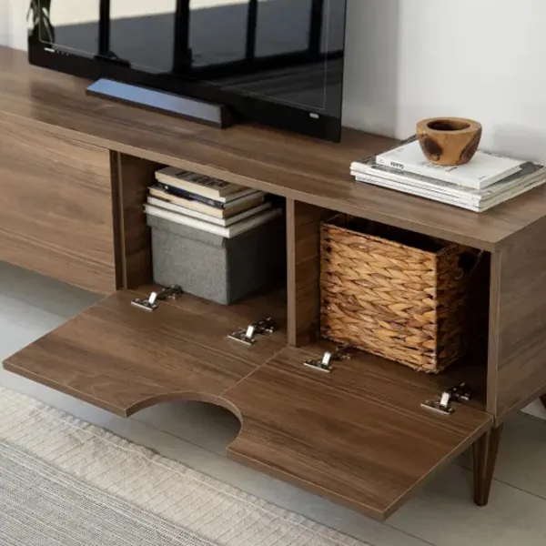 Тумба под телевизор Trendy Grotte v2 50 x 180 x 35см / ДСП photo 4
