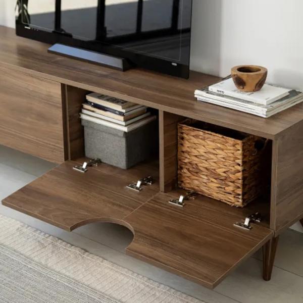 Тумба под телевизор Trendy Grotte v2 50 x 180 x 35см / ДСП photo 4