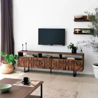 Комплекты ТВ-зона Trendy Aristo 40 см x 30 cм x 170 см / Коричневый photo 2
