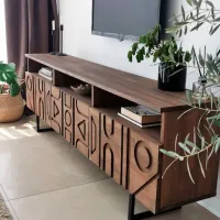 Комплекты ТВ-зона Trendy Aristo 40 см x 30 cм x 170 см / Коричневый photo 4