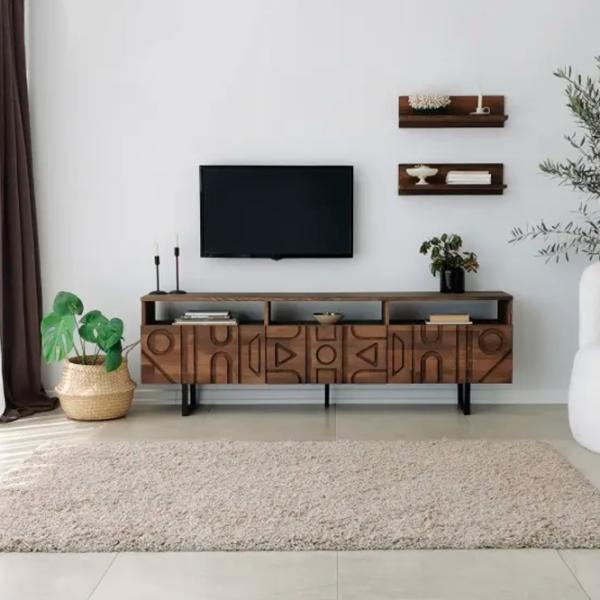 Комплекты ТВ-зона Trendy Aristo 40 см x 30 cм x 170 см / Коричневый photo 6