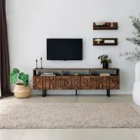 Комплекты ТВ-зона Trendy Aristo 40 см x 30 cм x 170 см / Коричневый photo 6