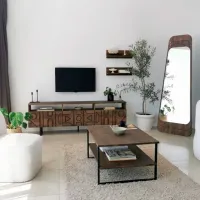 Комплекты ТВ-зона Trendy Aristo 40 см x 30 cм x 170 см / Коричневый photo 7