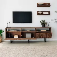 Комплекты ТВ-зона Trendy Aristo 40 см x 30 cм x 170 см / Коричневый photo 11