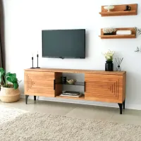 Комплекты ТВ-зона Trendy Joanne 40 см x 30 cм x 150 см / Коричневый photo 9