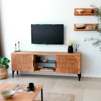 Seturi zona TV Trendy Lidya 40 cm x 30 cm x 150 cm / Brown photo 3