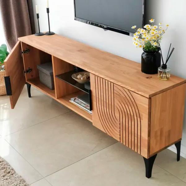Комплекты ТВ-зона Trendy Lidya 40 см x 30 cм x 150 см / Коричневый photo 4