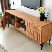 Seturi zona TV Trendy Lidya 40 cm x 30 cm x 150 cm / Brown photo 4