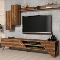 Seturi zona TV Trendy Beril 40 cm x 37 cm x 180 cm / Brown photo 2
