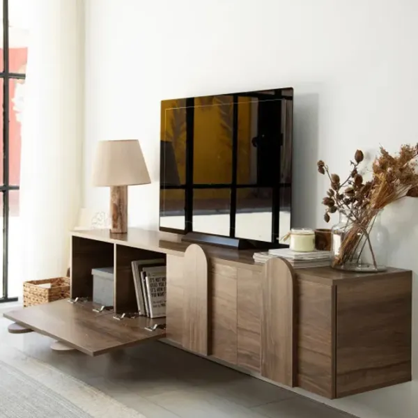 Тумба под телевизор Trendy New Line 45 x 180 x 35см / ДСП photo 5