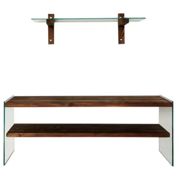 Комплекты ТВ-зона Trendy TV104 45 см x 35 см x 120 см / Коричневый photo 1