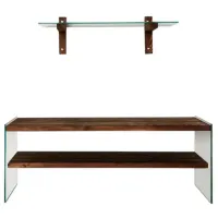 Комплекты ТВ-зона Trendy TV104 45 см x 35 см x 120 см / Коричневый