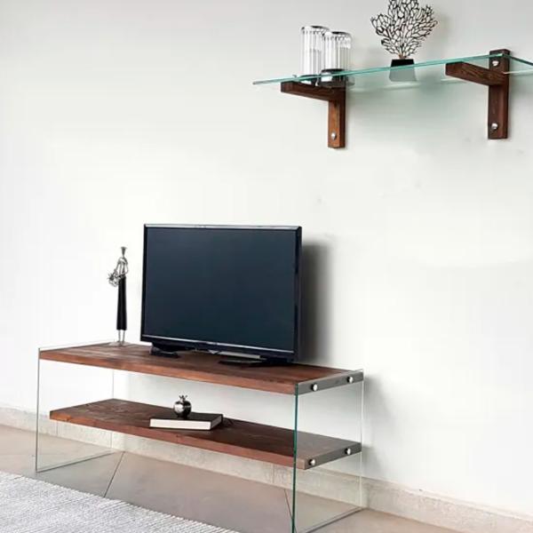 Комплекты ТВ-зона Trendy TV104 45 см x 35 см x 120 см / Коричневый photo 2