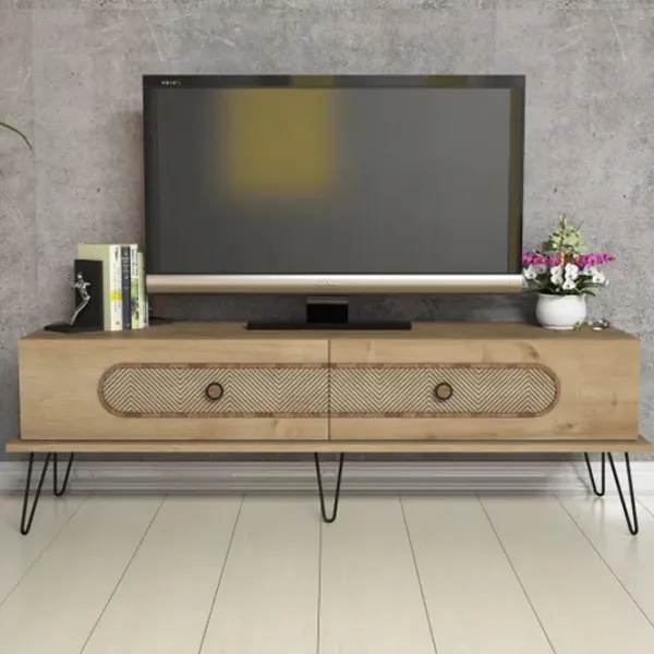 Тумба под телевизор Trendy Ekol 45 x 145 x 40см / ДСП photo 2