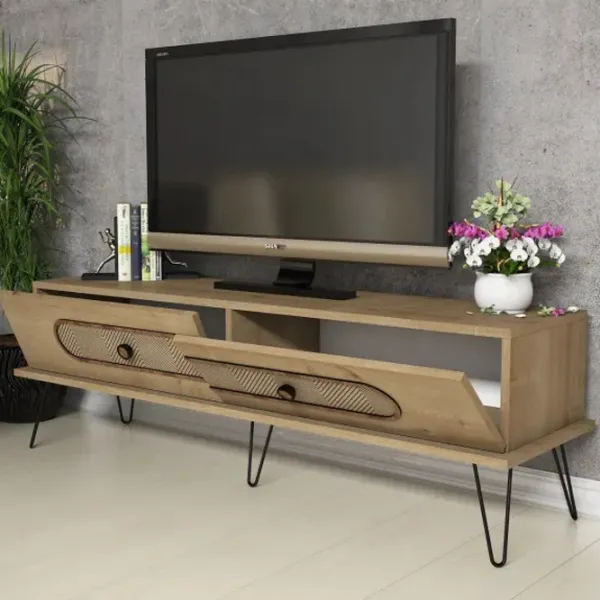 Тумба под телевизор Trendy Ekol 45 x 145 x 40см / ДСП photo 3