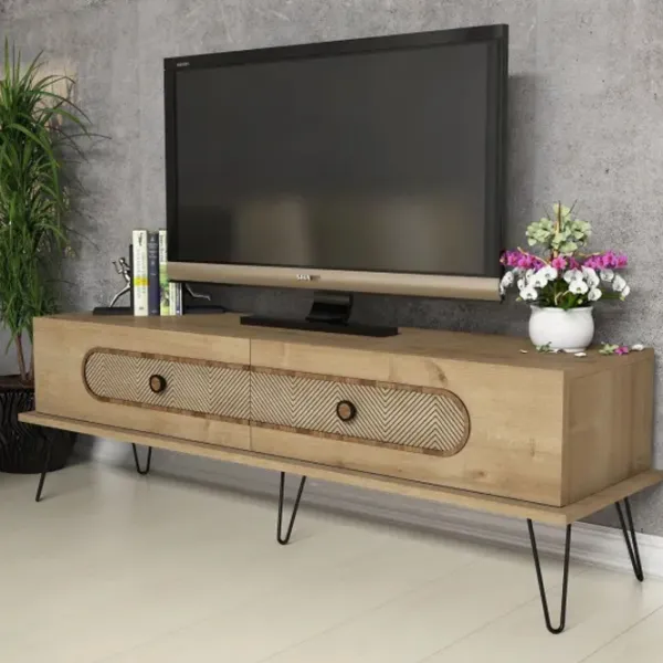 Тумба под телевизор Trendy Ekol 45 x 145 x 40см / ДСП photo 4