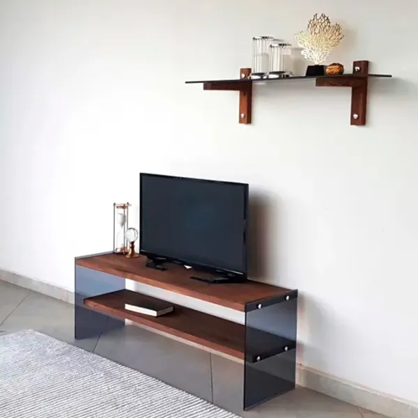Комплекты ТВ-зона Trendy TV101 45 см x 35 см x 120 см / Коричневый photo 5