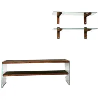 Комплекты ТВ-зона Trendy TV105 45 см x 35 см x 120 см / Коричневый