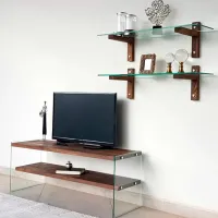 Seturi zona TV Trendy TV105 45 cm x 35 cm x 120 cm / Brown photo 2