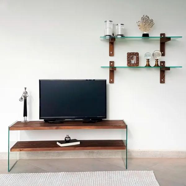 Комплекты ТВ-зона Trendy TV105 45 см x 35 см x 120 см / Коричневый photo 3