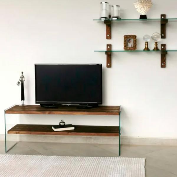 Комплекты ТВ-зона Trendy TV105 45 см x 35 см x 120 см / Коричневый photo 7